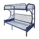 preview thumbnail 14 of 18, Lunar Twin/Full Bunk Bed with 2 Side Ladders