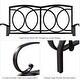 preview thumbnail 7 of 10, Costway Glider Outdoor Patio Rocking Bench Loveseat Cushioned Seat