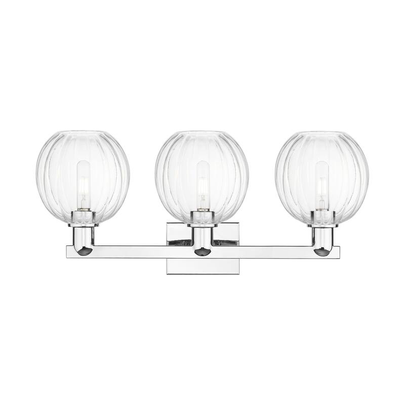 Innovations Lighting Downtown Urban - Preston - 3 Light 26" Globe Shade Bath Vanity Light