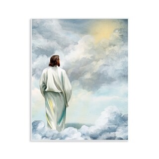 Stupell In The Clouds Religious Figure Wall Plaque Art Design By Kim Allen