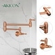 preview thumbnail 4 of 41, Copper Wall-Mounted Pot Filler Faucet