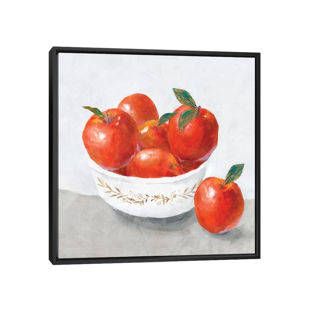 iCanvas "Apples " by Isabelle Z Framed