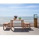 preview thumbnail 6 of 5, SAFAVIEH Outdoor Living Dario 3-Piece Dining Set - 59"W x 32"D x 30"H