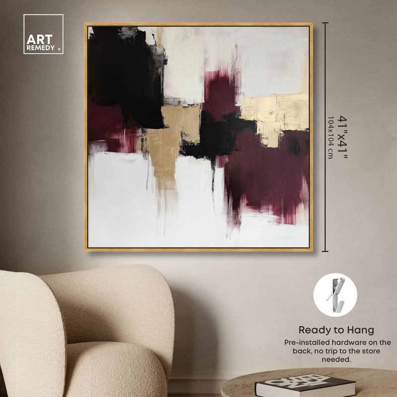 Golden Dusk III Canvas by Art Remedy