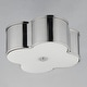 preview thumbnail 5 of 5, Maxim 12247 Clover 2 Light 14" Wide Flush Mount Ceiling Fixture