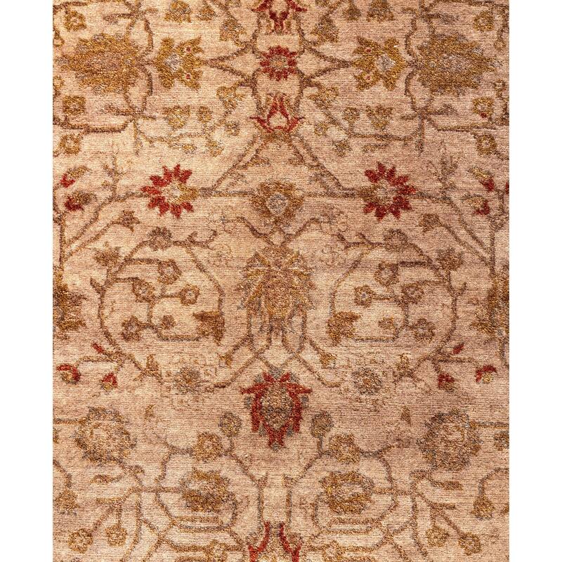Overdyed One-of-a-Kind Hand-Knotted Runner Rug - Beige - 2' 7" x 16' 1"