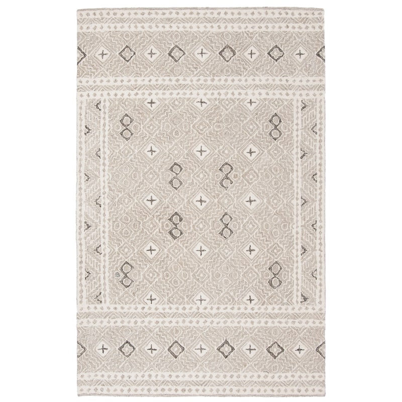 SAFAVIEH Handmade Micro-Loop Jelske Wool Rug
