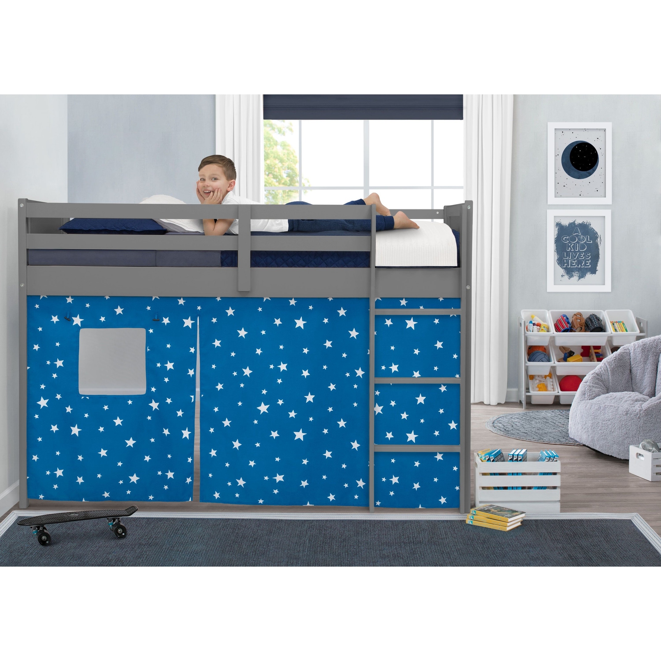 Loft bed curtain set best sale