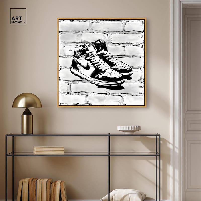 Brick City Jordans Canvas by Art Remedy