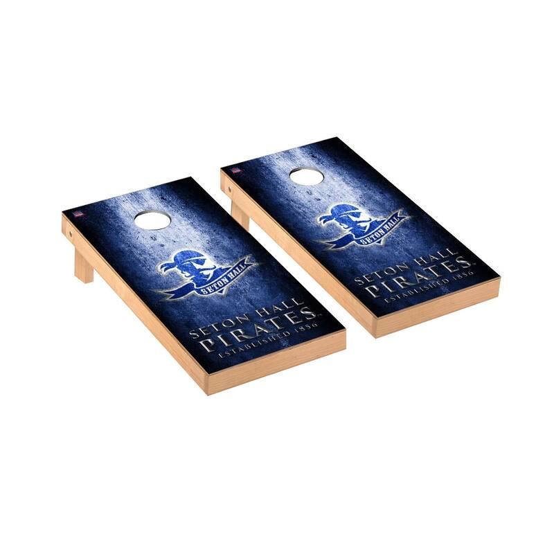 Seton Hall University Pirates Museum Cornhole Board Set