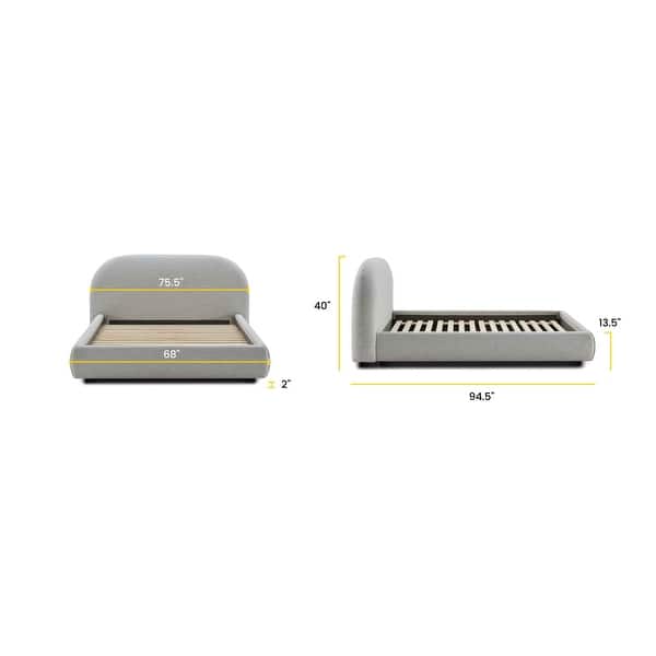 Poly and Bark Genoa Bed