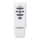 preview thumbnail 2 of 6, White 3-Speed Universal Ceiling Fan Remote Control with Wall Holder
