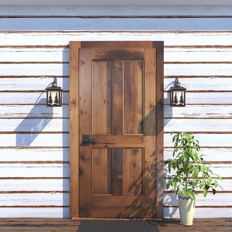 Roseto Brooks 15" Tall Outdoor Wall Sconce with Frosted Glass Shade