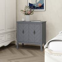 Wooden Cabinets, Gray Wood Cabinet Vintage Style Sideboard - Bed Bath ...
