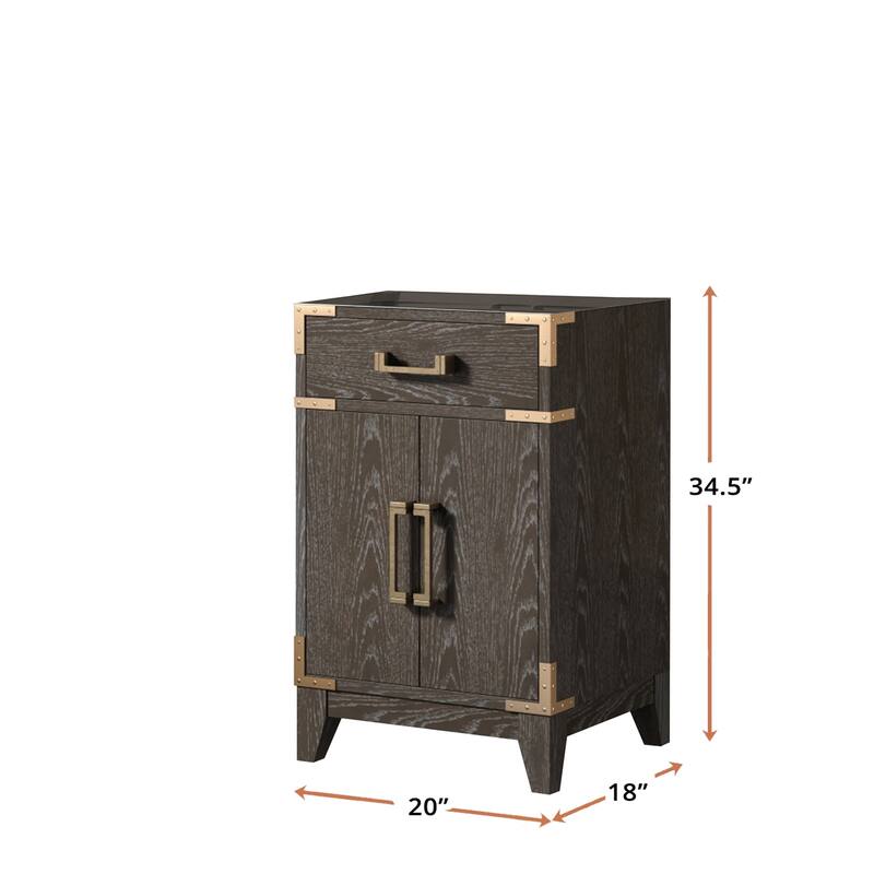 Laurel Bath Vanity No Top, No Faucet, No Mirror