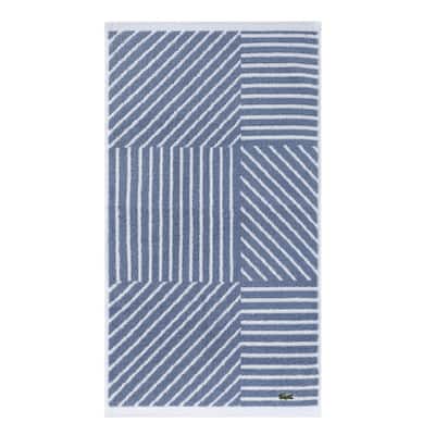 Lacoste Guethary Stripe Cotton Hand Towel
