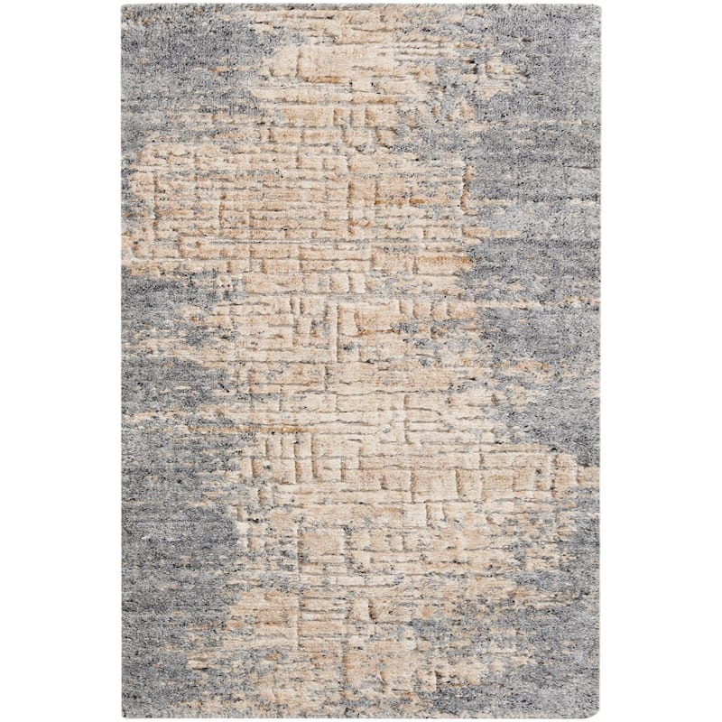 Nourison Harmony Indoor only Beige Abstract Area Rug