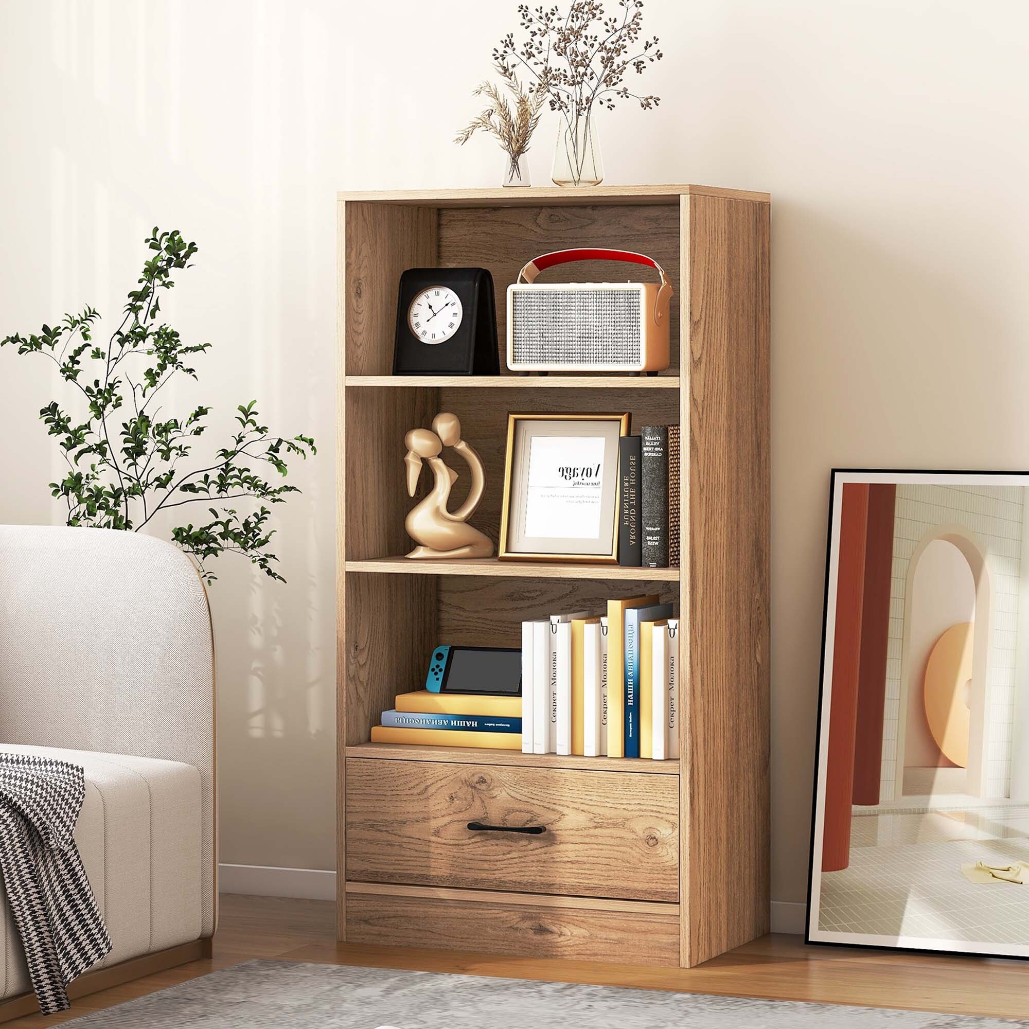 48 deals white bookcase