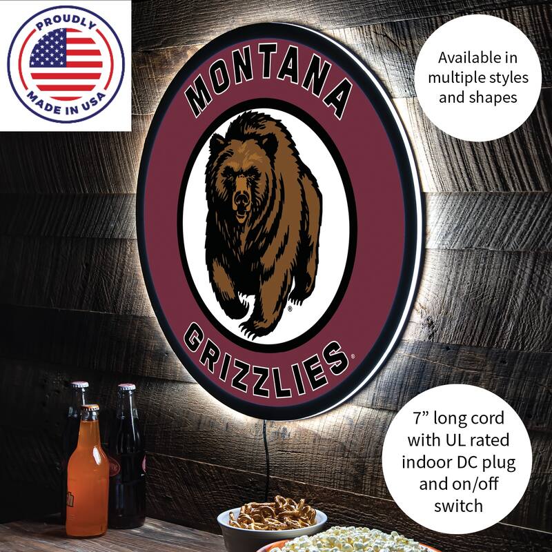 University of Montana LED Lighted Sign