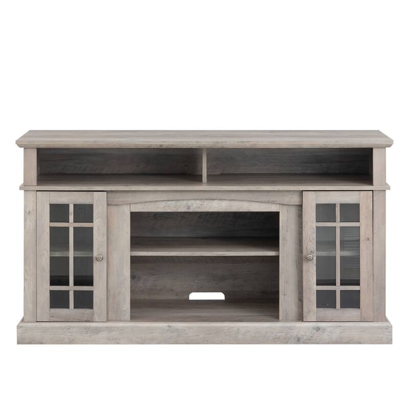 American Design 58.07" Fireplace TV Stand with 23-inch Electric Fireplace for TVs Up to 65"