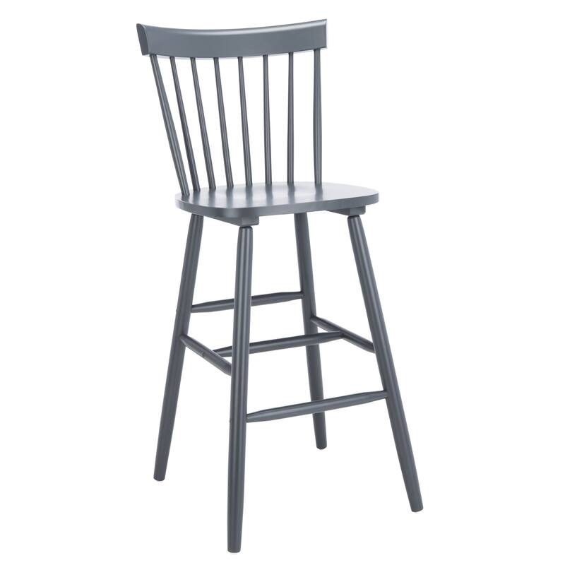 SAFAVIEH Belva 30-inch Spindle Farmhouse Bar Stool (Set of 2) - 20" W x 21" D x 44" H - 20"W x 21"D x 44"H