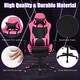 preview thumbnail 7 of 56, Costway Massage Gaming Chair Reclining Racing Office Computer Chair