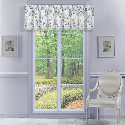 Royal Court Rosemary Lilac Window Straight Valance