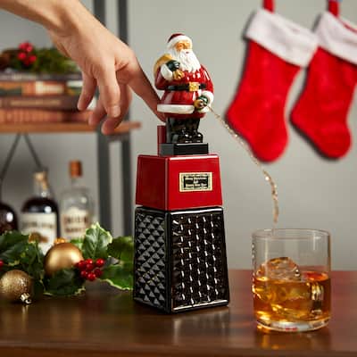 Santa Claus Liquor Dispenser - 12.5" x 3"