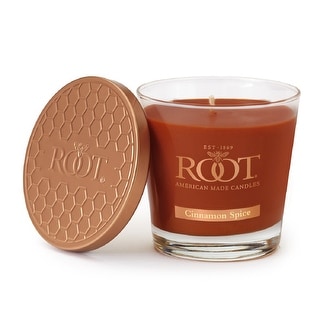 Root Candles Cinnamon Spice 6.3 oz Small Veriglass Jar