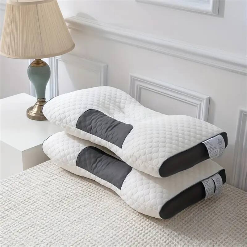Ergonomic Pillow Contour Pillow Orthopedic Neck Traction Pillow for Shoulder Neck Pain Relief Side Sleeper - N/A - Set of 4