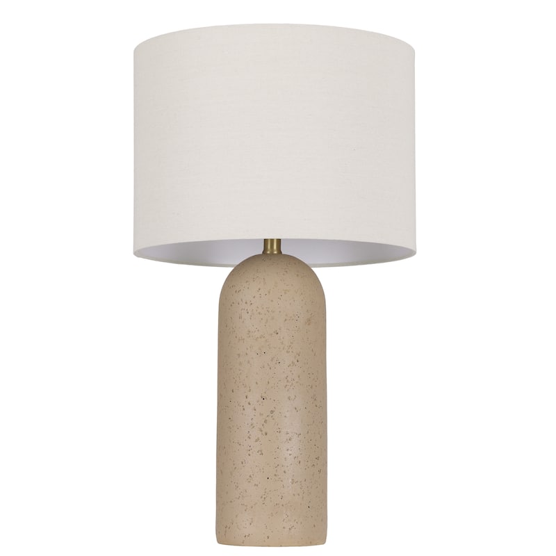 2-Pack 26"H Ceramic Accent Table Lamp with Linen Shade