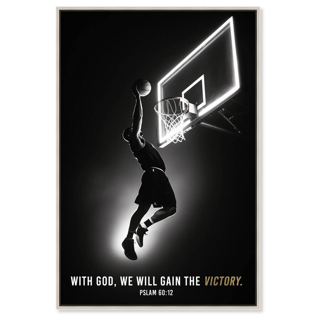 We Will Gain the Victory Canvas by Art Remedy