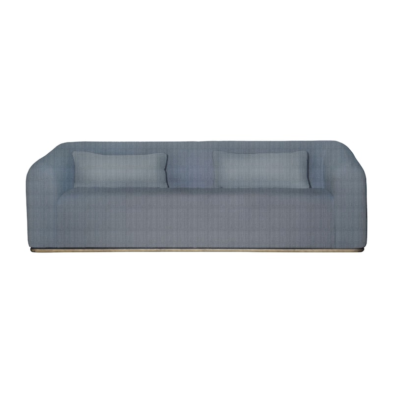 Nolan 90-inch Contemporary Linen Boucle Sofa