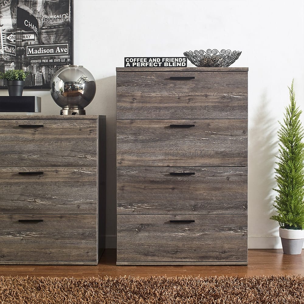 Oliver Farmhouse Four-Drawer Jumbo Chest