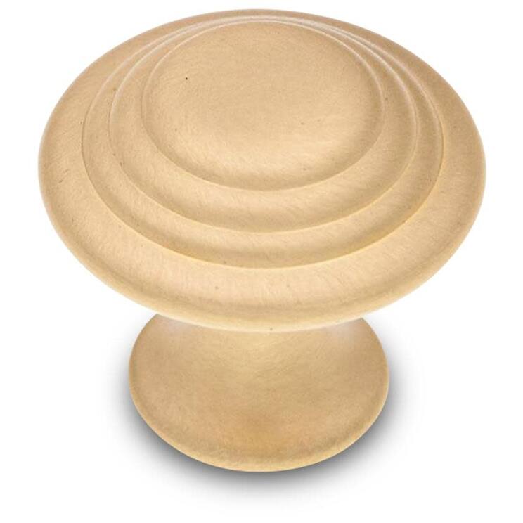 RK International CK 9214 Stepped Ring 1-1/4" Round Solid Metal - Satin Brass