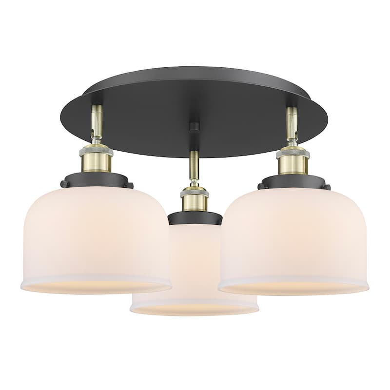 Innovations Lighting Bell - 3 Light 20" Flush Mount