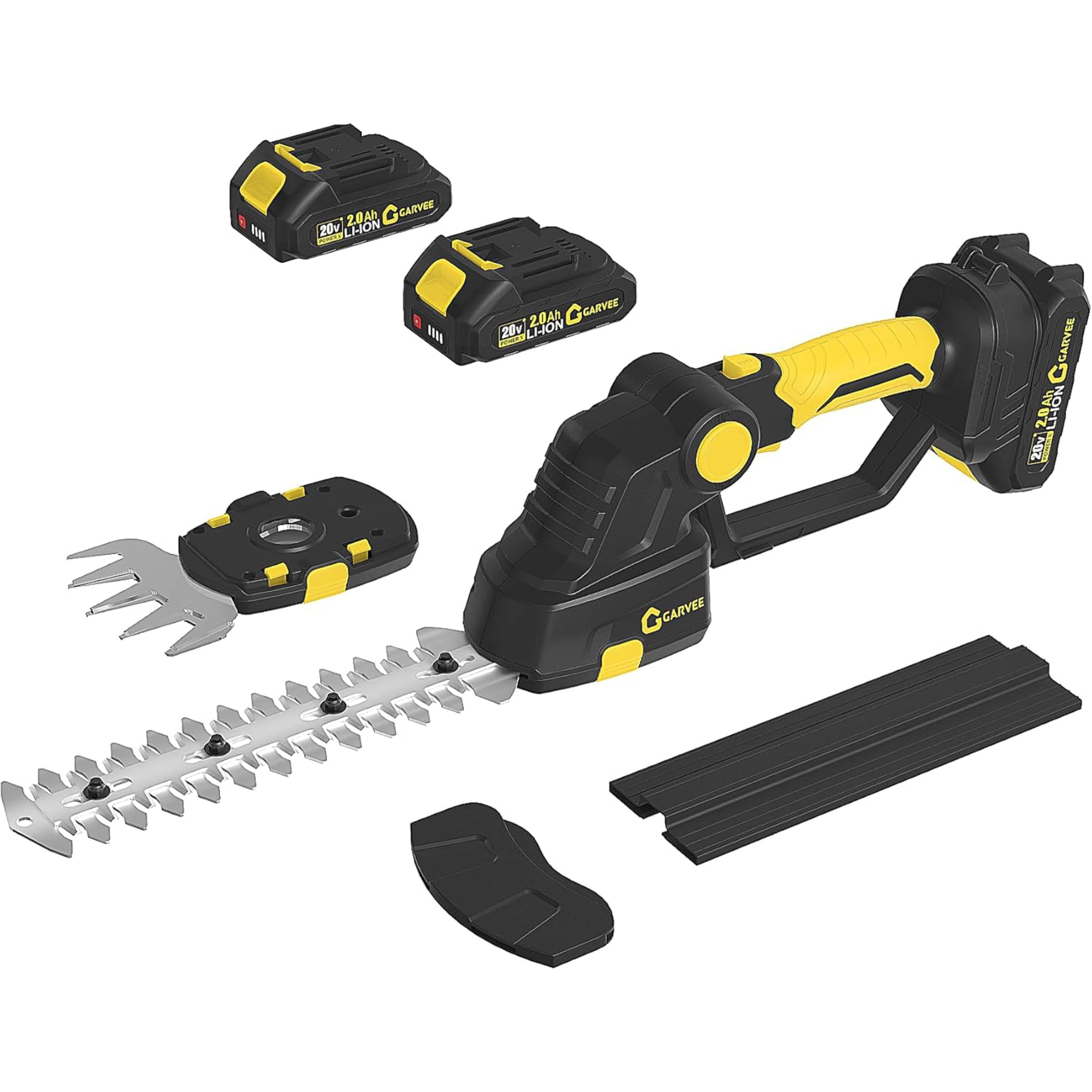 Cordless 2 in 1 Grass Shear Hedge Trimmer for Yards, Gardens, Lawn Care