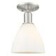 Option Brushed Satin Nickel / Matte White