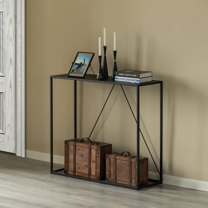 Modern Display Metal Console Table, for Dining
