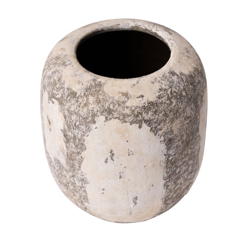 Potty Handmade Ceramic Vase - Distressed Cafe au Lait
