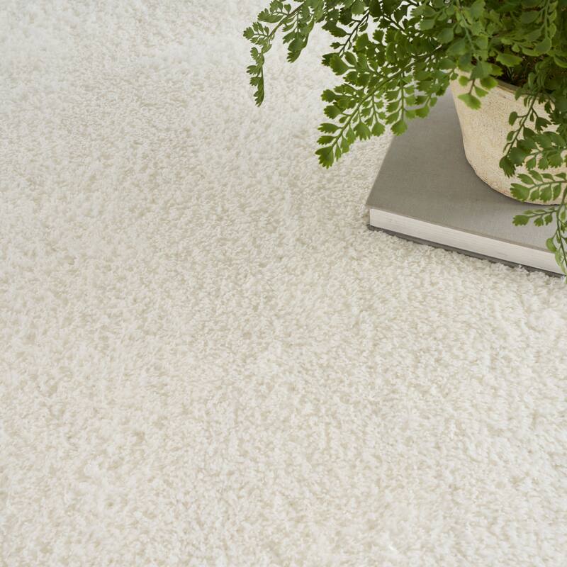 Nourison Pacific Shag Indoor only Solid Area Rug