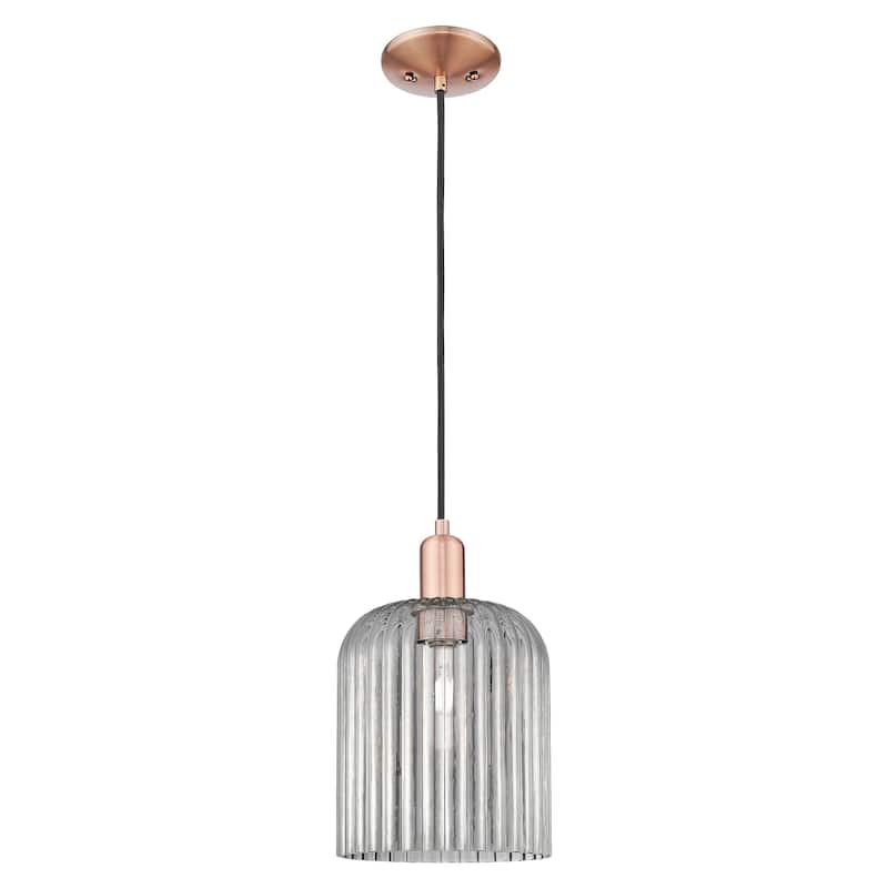 Innovations Lighting Endless Possibilities Arcadia - Bridal Veil - 1 Light 8" Cord Hung Mini Pendant