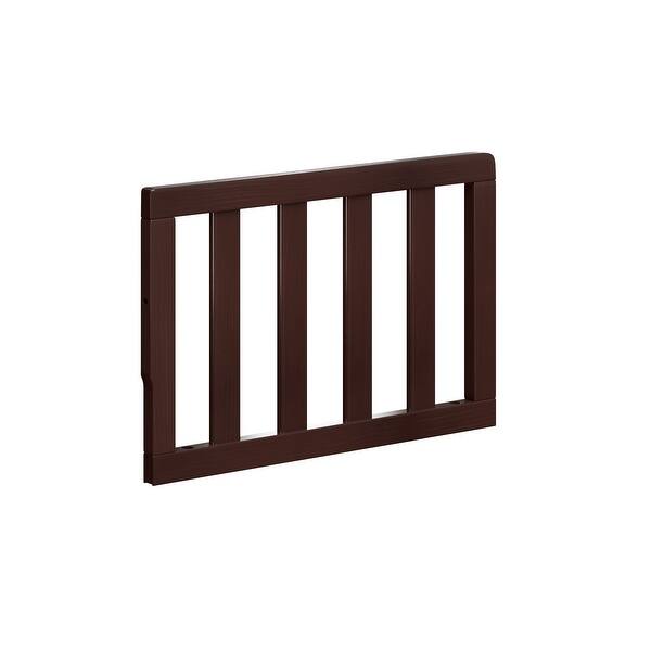 Shop Graco Toddler Guardrail Safety Guard Rail For Convertible Crib Toddler Bed Overstock 25728033 Espresso