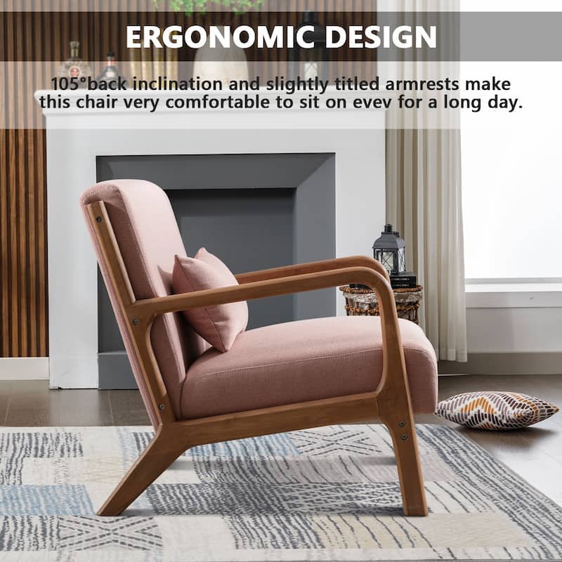 Aston Modern Solid wood Accent Chair for Living Room