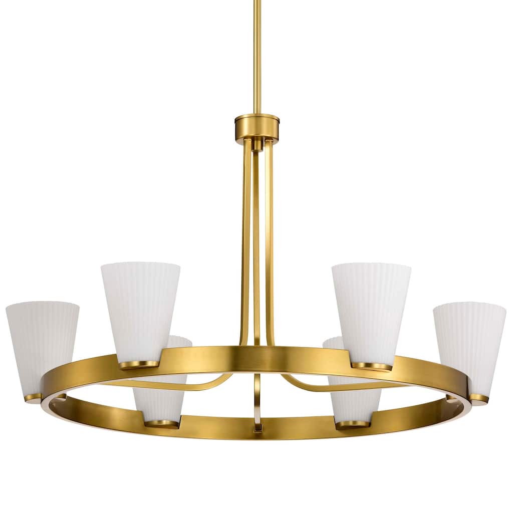Nuvo Lighting 60/8726 Royale 6 Light 30" Wide Ring Chandelier