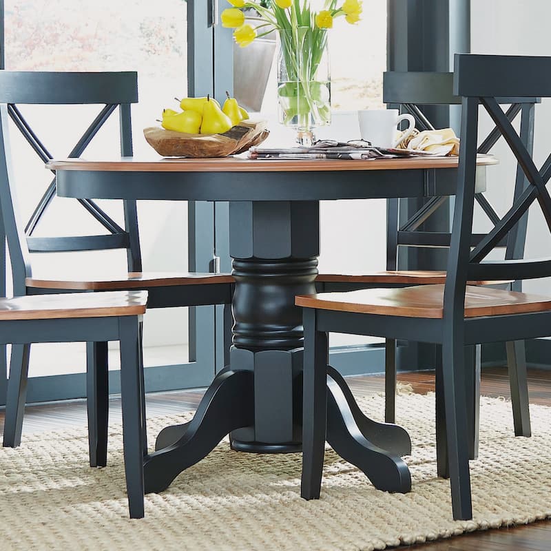 Homestyles 42" Round Pedestal Dining Table (Table Only)