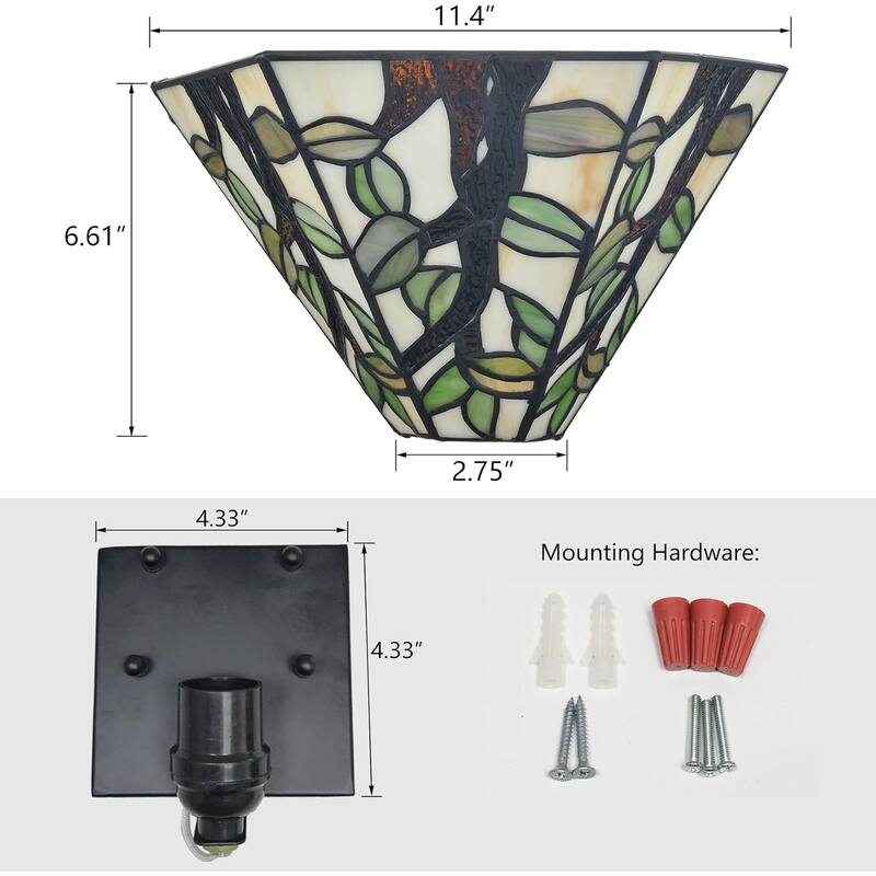 1-light wall mount light black wall light glass, metal corner light