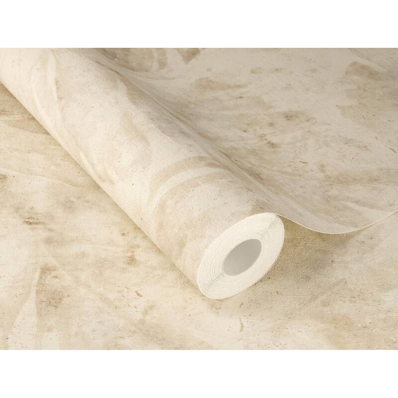 A-Street Prints Sanne Beige Palm Wallpaper