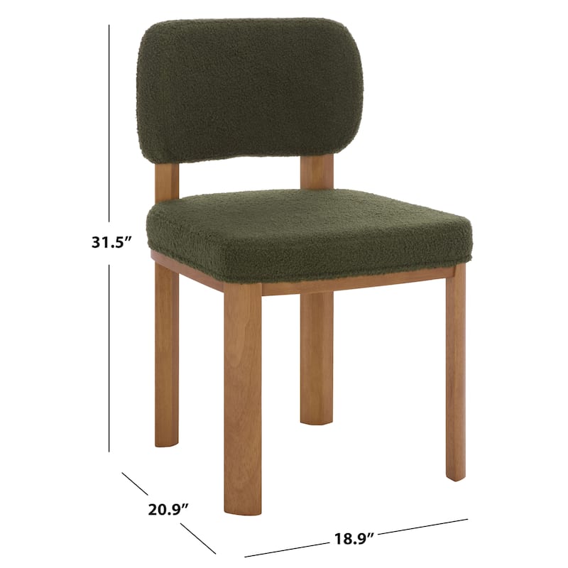 SAFAVIEH HOME Hyden Dining Chair - 19"W x 21"D x 32"H