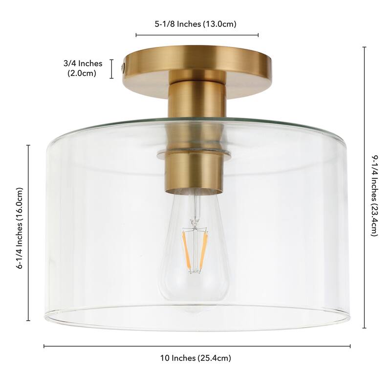 Henri Semi Flush Mount Ceiling Light